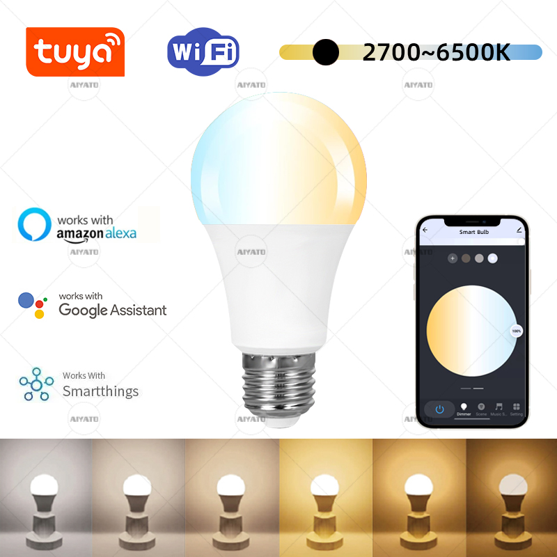 Smart Home Group - Tuya WIFI LED Smart Light Bulbs