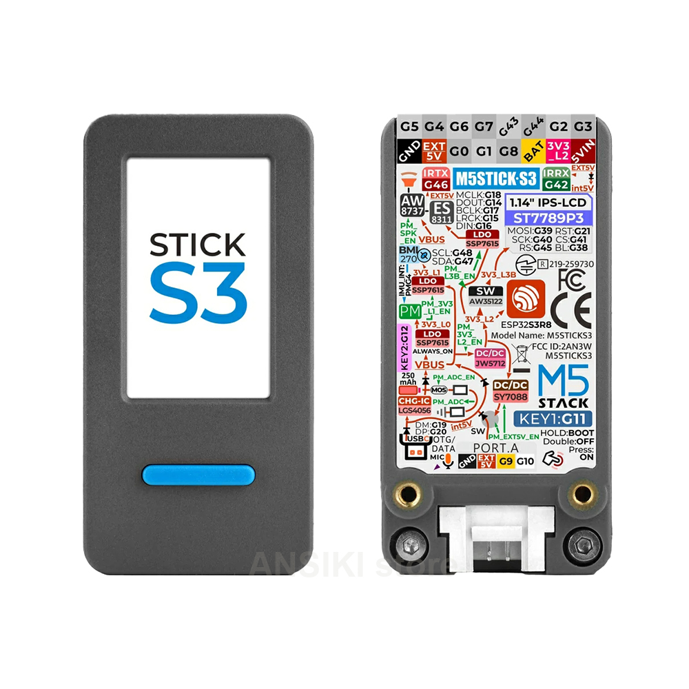 Smart Home Monitoring - M5Stack M5StickS3 ESP32-S3 IoT Development Kit