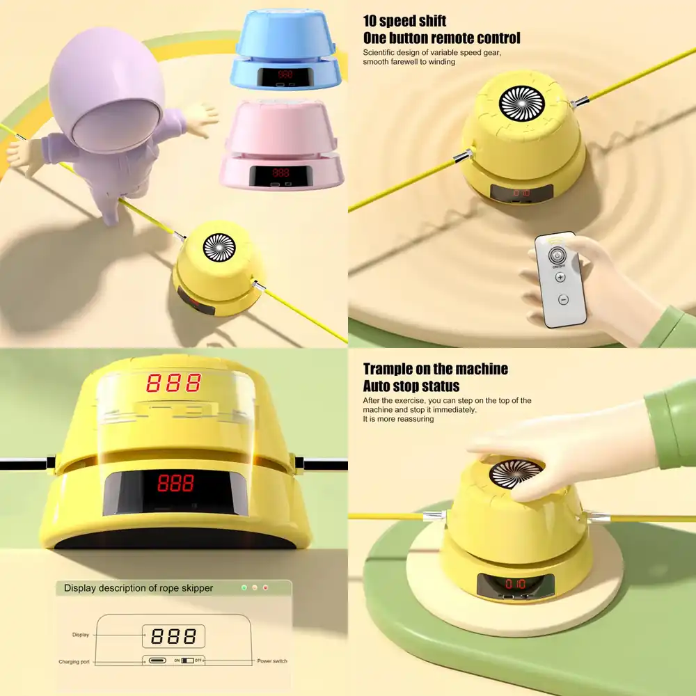 Smart Home Control - WAP01 Smart Electric Skipping Rope Machine