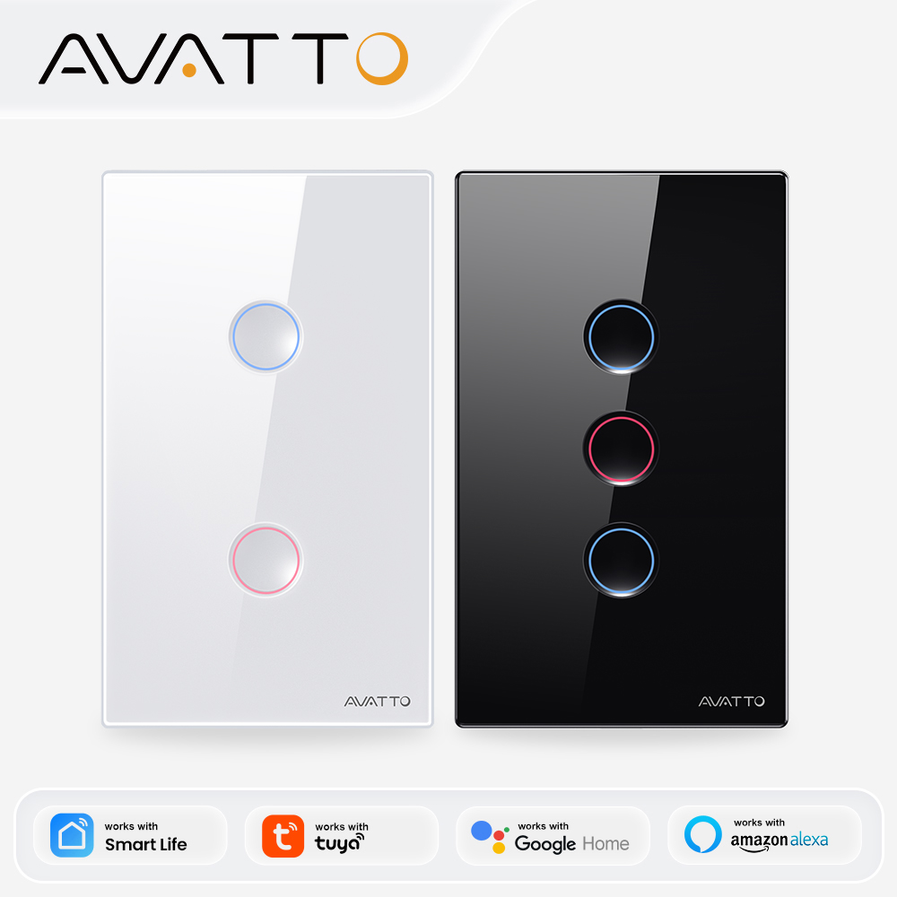 Smart Home Zigbee - AVATTO 1/2/3/4 Gang ZigBee Smart Light