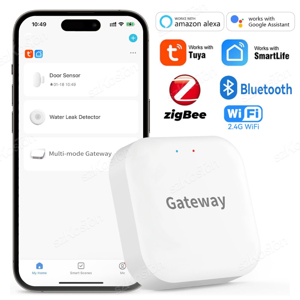 Smart Home Zigbee - Tuya Smart Life Multi-mode Gateway Smart