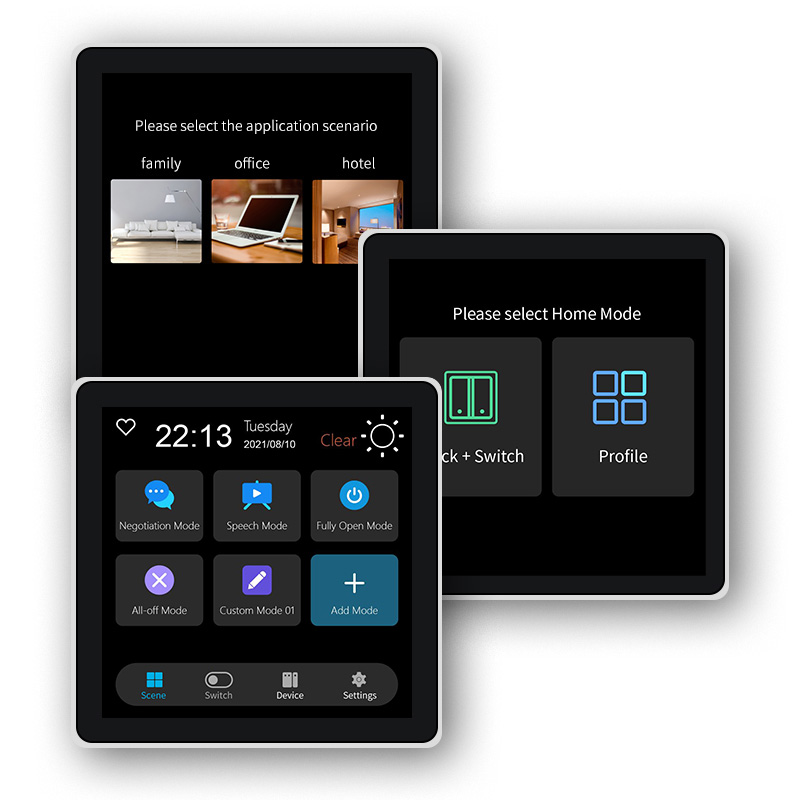 Smart Home Sistem - FUERS 4 Inch Touch Screen Multi-functional