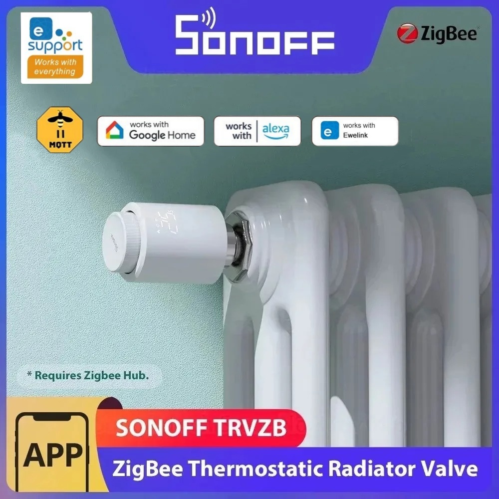 Smart Home Group - SONOFF TRVZB Zigbee Thermostatic Radiator Valve