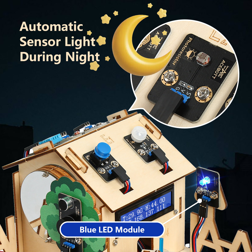 ACEBOTT Smart Home STEM STEAM  - Smart Home Keyestudio review and price