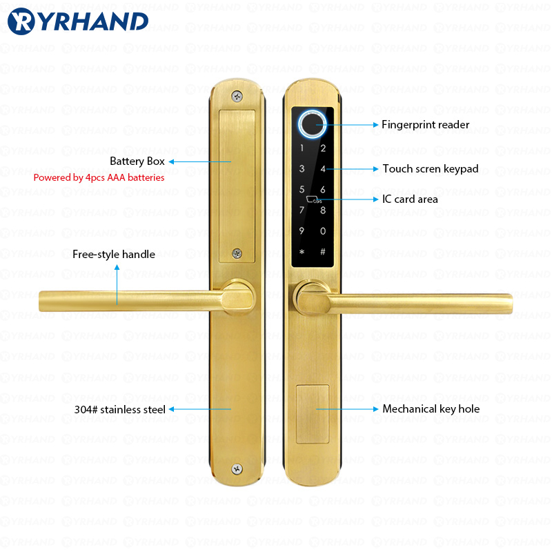 IP66 Gold Stainless steel Slid - Smart Home Keyestudio review and price