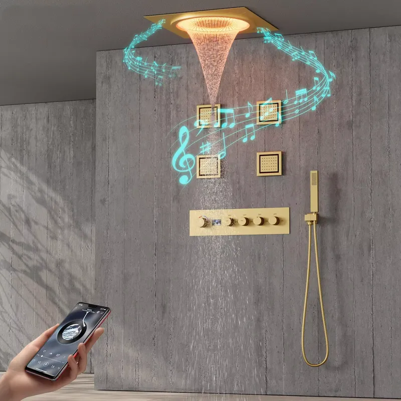 Smart LED Shower Set Bathroom  - Smart Home System review and price