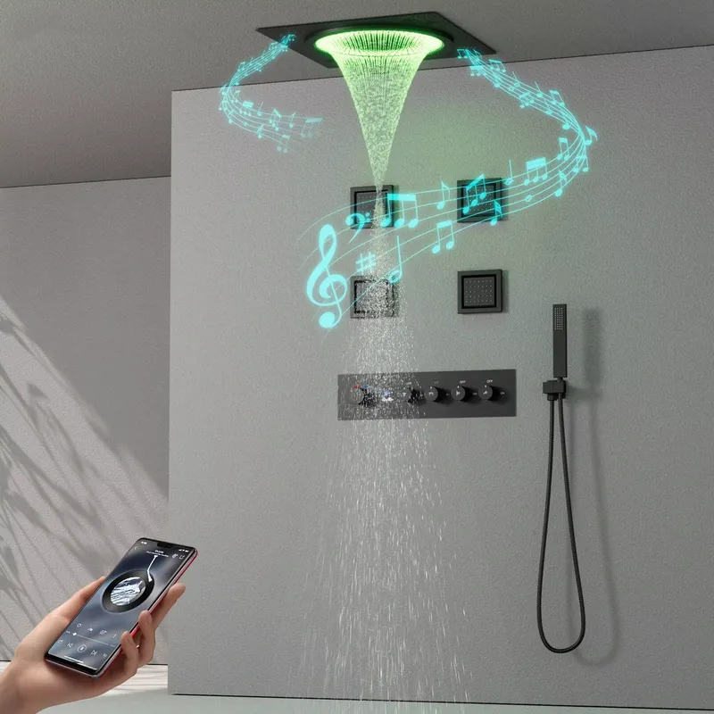 Smart LED Shower Set Bathroom  - Smart Home System review and price