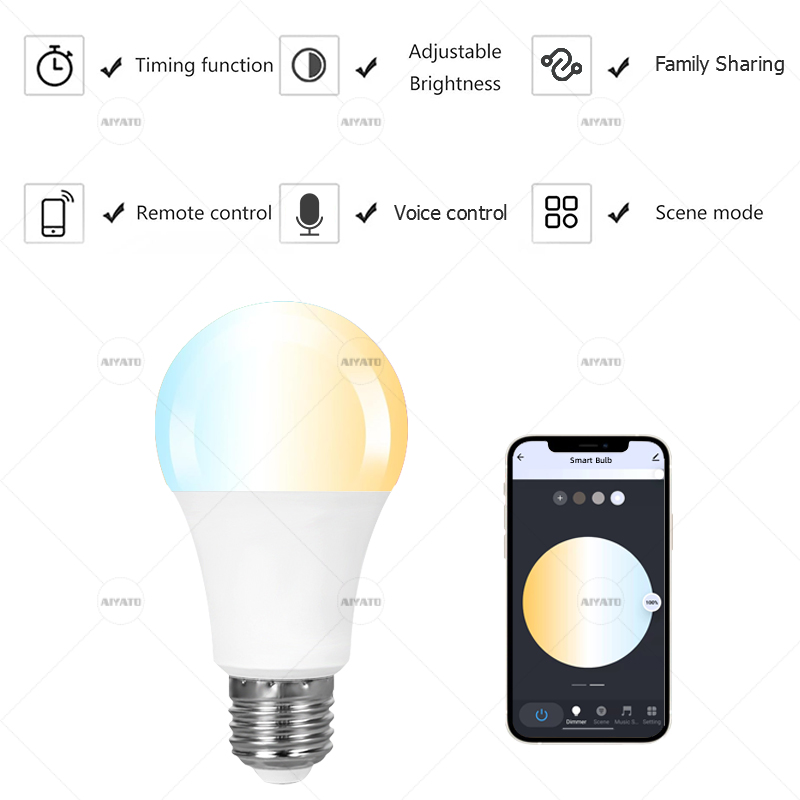 Tuya WIFI LED Smart Light Bulb - Smart Home Group review and price