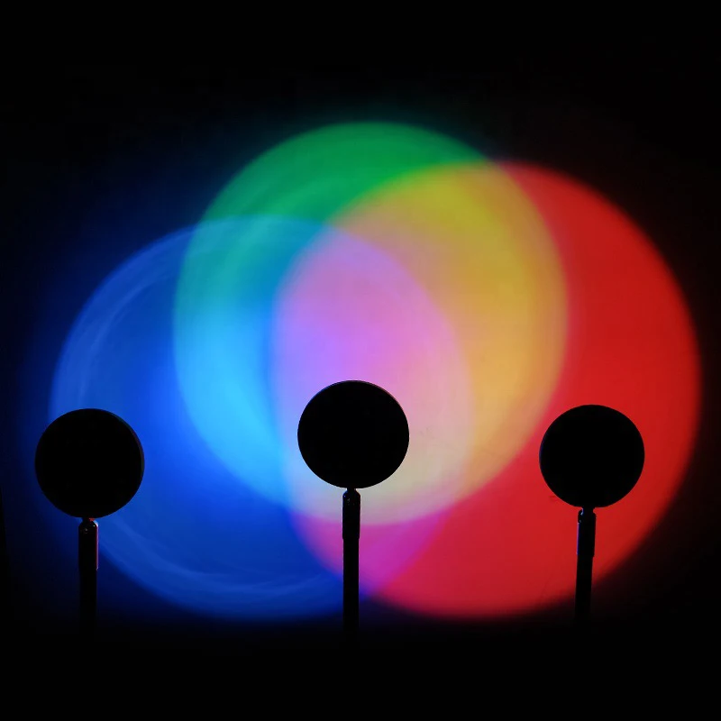 Smart LED Sunset Lamp Colorful - Smart Home Sistem review and price