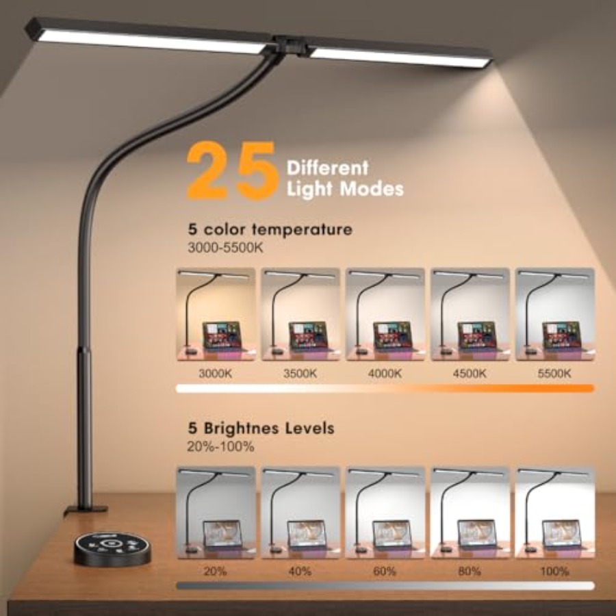 Led Desk Lamp for Office Home  - Smart Home Monitoring review and price