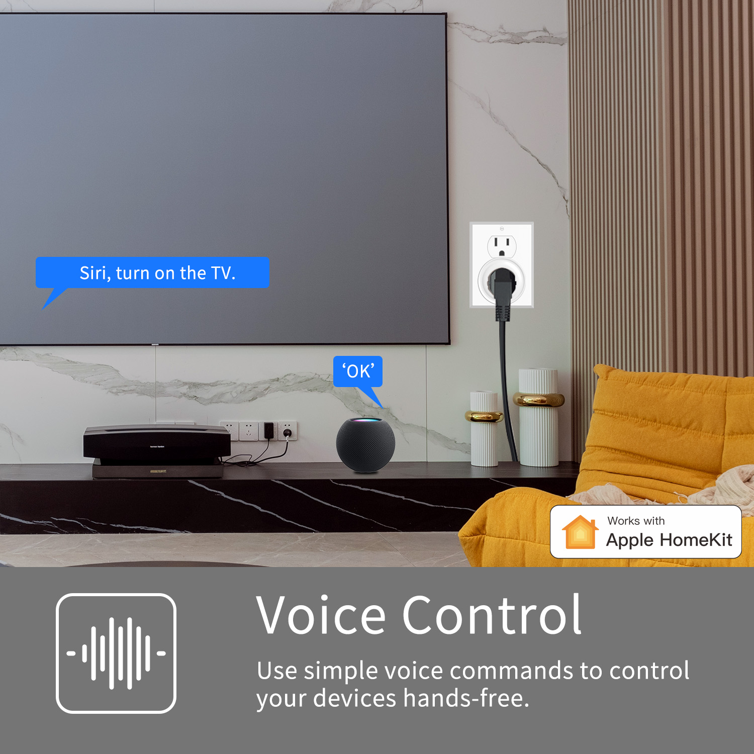 HomeKit US Round Smart Plug 10 - Smart Home Group review and price