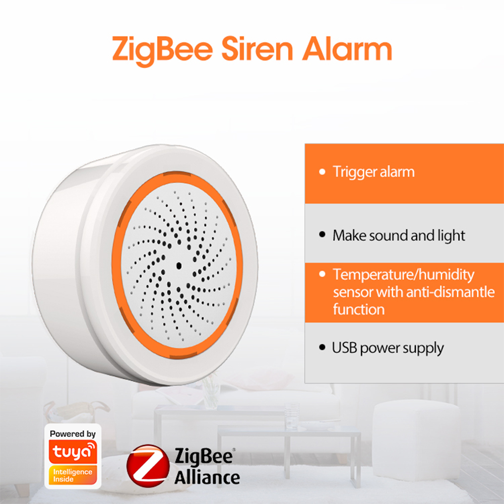 NEO-Tuya Zigbee Siren Gateway  - Smart Home Hub 2 review and price