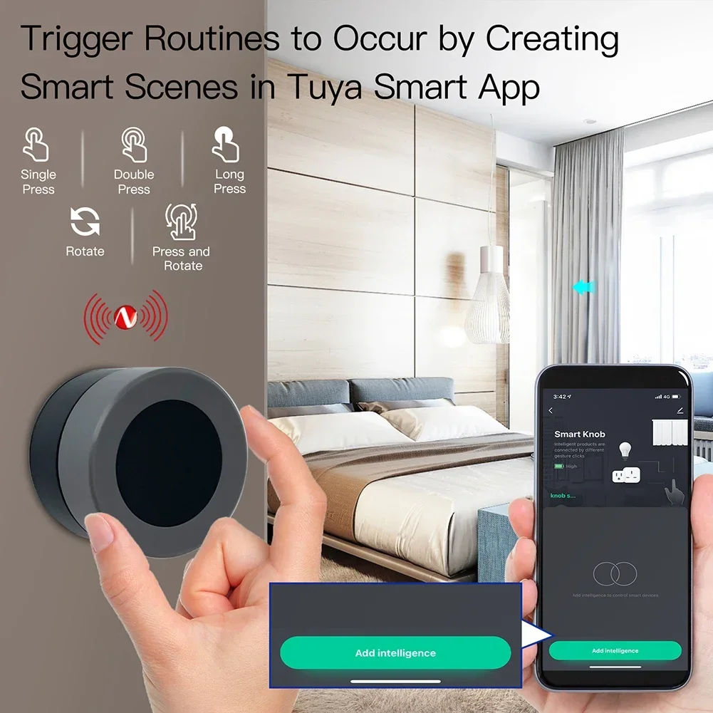 MOES Tuya ZigBee Smart Knob Sw - Smart Home Z Wave review and price