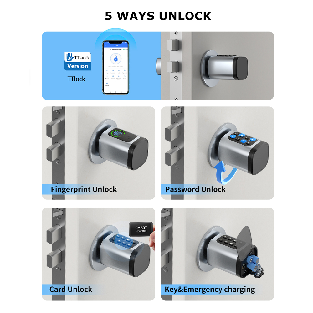 TTLock APP Fingerprint FRID Ca - Smart Home Keyestudio review and price