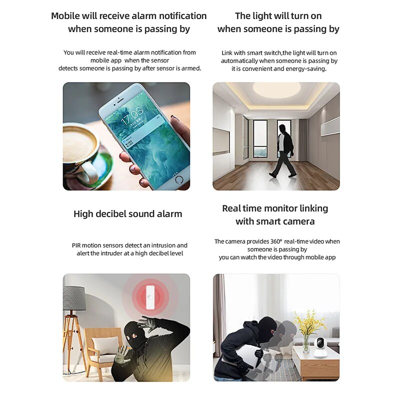 Tuya WiFi Zigbee PIR Motion Se - Smart Home Sistem review and price