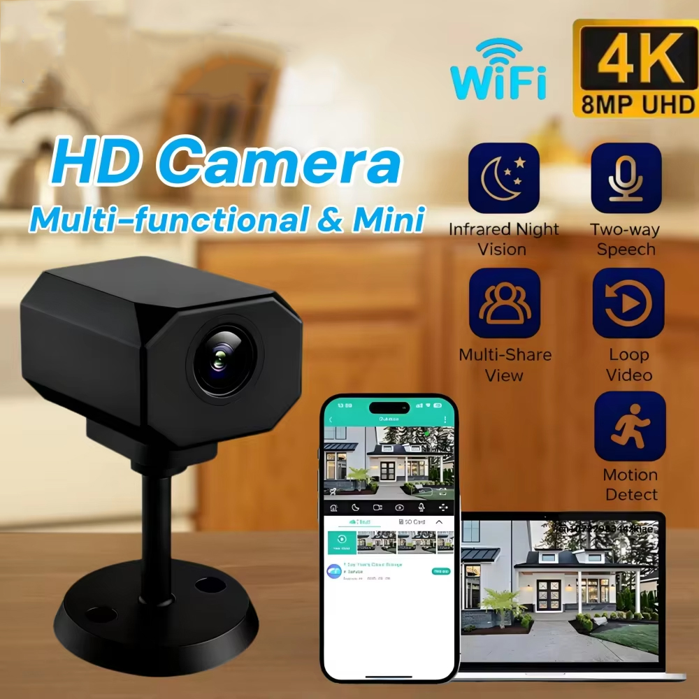 4K HD WiFi Security Camera for - Smart Home Monitoring review and price