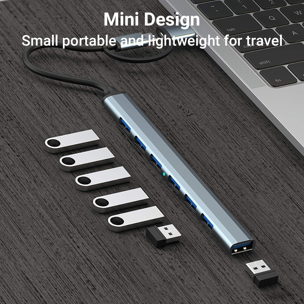 7 in 2 USB C Hub Expander Mult - Smart Home Hub 2 review and price