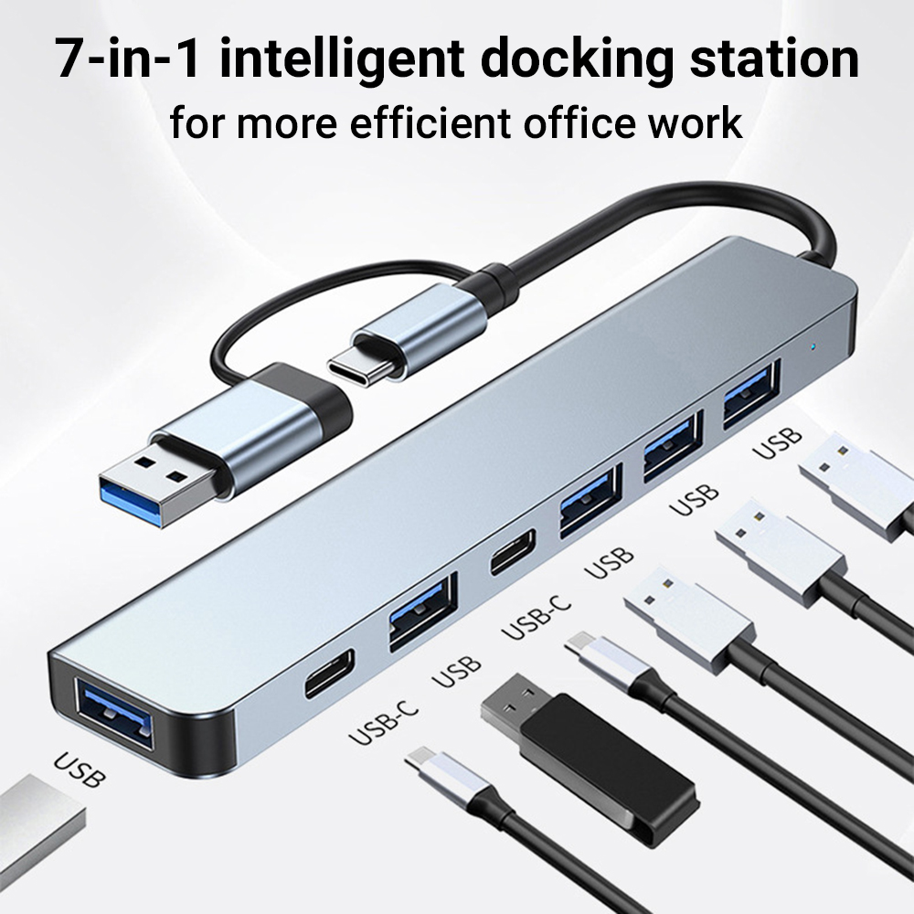7 in 2 USB C Hub Expander Mult - Smart Home Hub 2 review and price