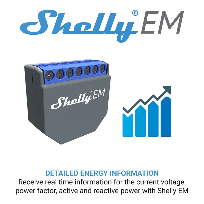 SHELLY EM Wifi Smart Life Cont - Smart Home Control review and price