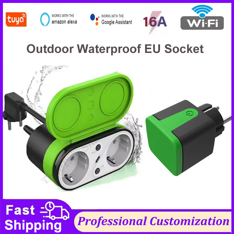 Tuya EU 16A Wifi Smart Outdoor - Smart Home Voice Control review and price