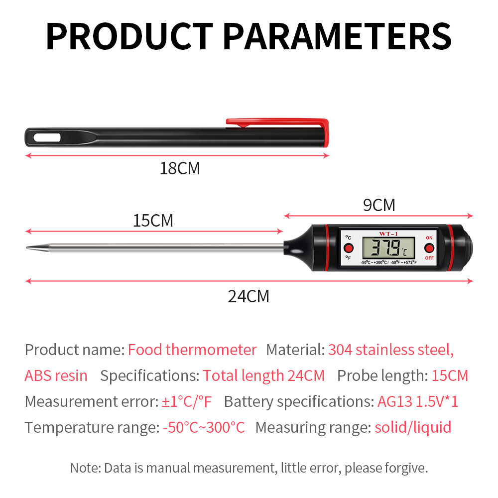 Digital Food Thermometer New M - Smart Home Utensils review and price