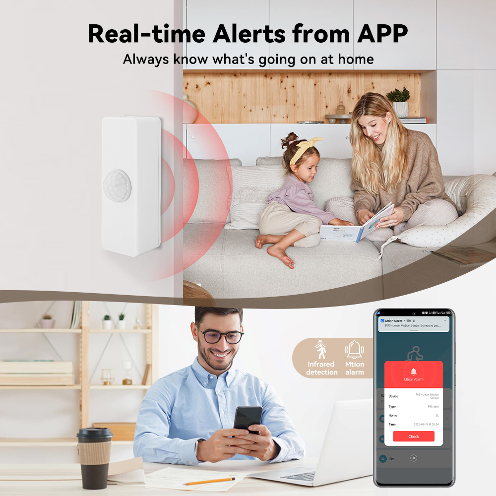 Tuya Smart PIR Motion Sensor S - Smart Home Monitoring review and price