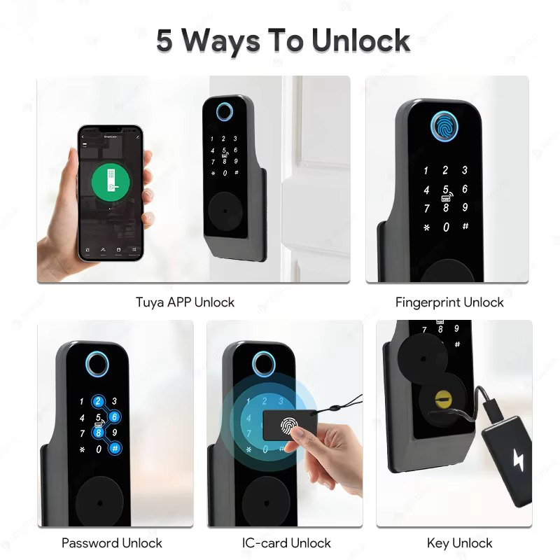 Waterproof Fingerprint Lock Tu - Smart Home Keyestudio review and price