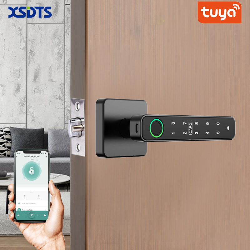 XSDTS Tuya Handle Fingerprint  - Smart Home Keyestudio review and price