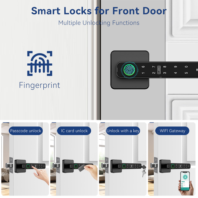 XSDTS Tuya Handle Fingerprint  - Smart Home Keyestudio review and price