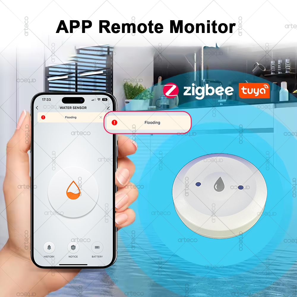 Tuya Smart Zigbee Water Sensor - Smart Home Gateway review and price