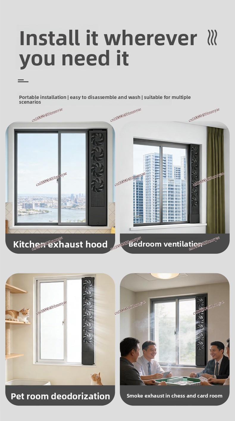No Perforation No Installation - Smart Home Ventilation review and price