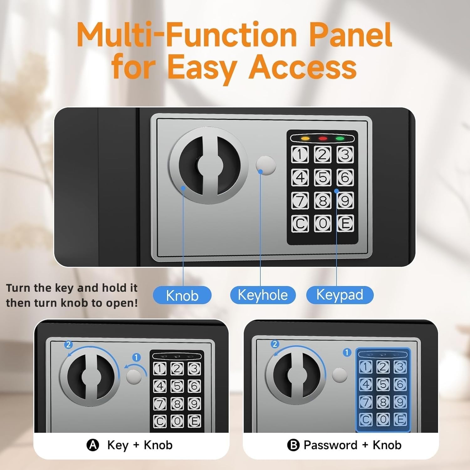 2026 NEW Electronic Safe Depos - Smart Home Keyestudio review and price