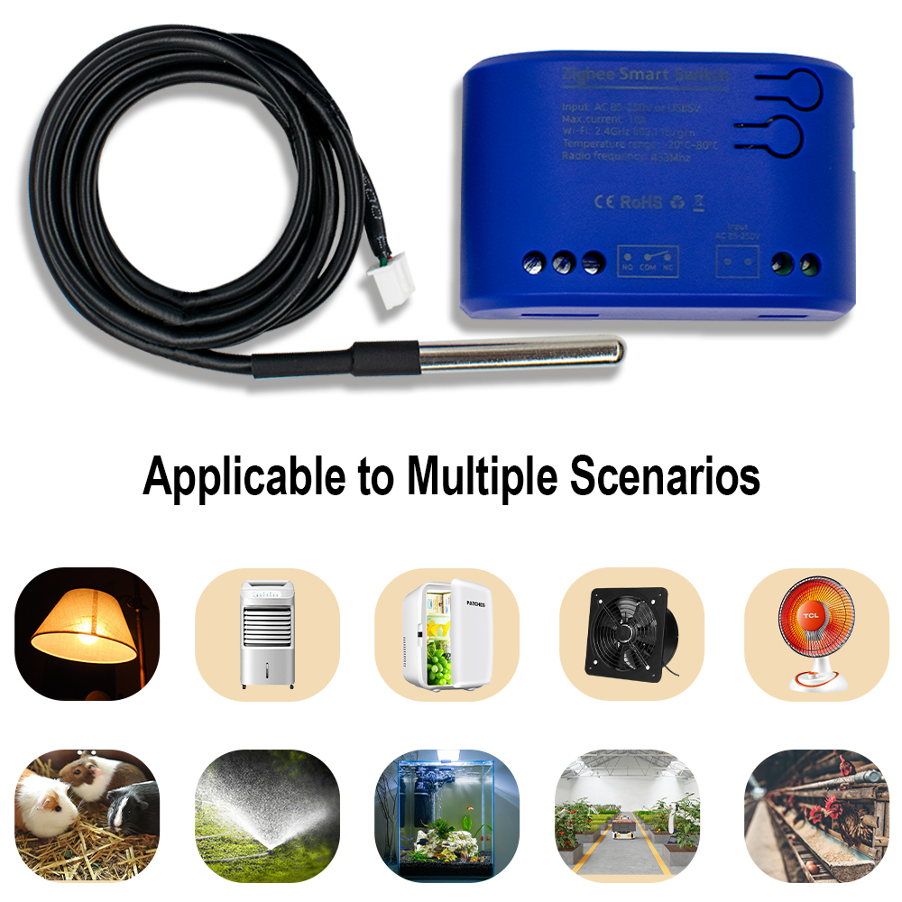 Zigbee Temperature Smart Switc - Smart Home Z Wave review and price