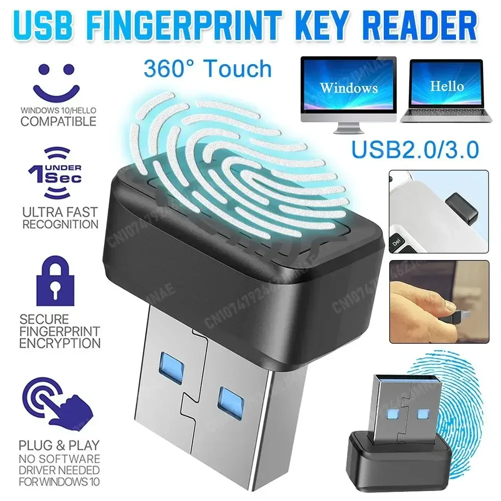 Portable USB Biometric Fingerp - Smart Home Login review and price
