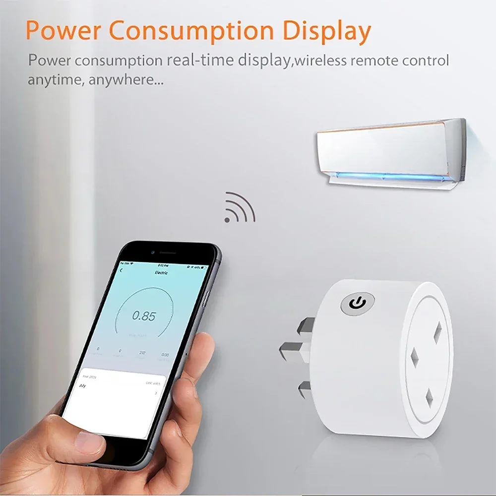 Zigbee Smart Plug 16A UK Socke - Smart Home Monitoring review and price