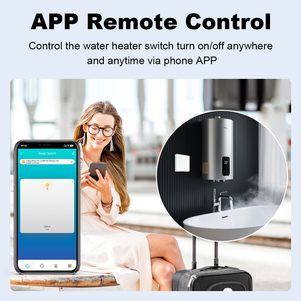 MANHOT Smart Wifi EU Water Hea - Smart Home Voice Control review and price