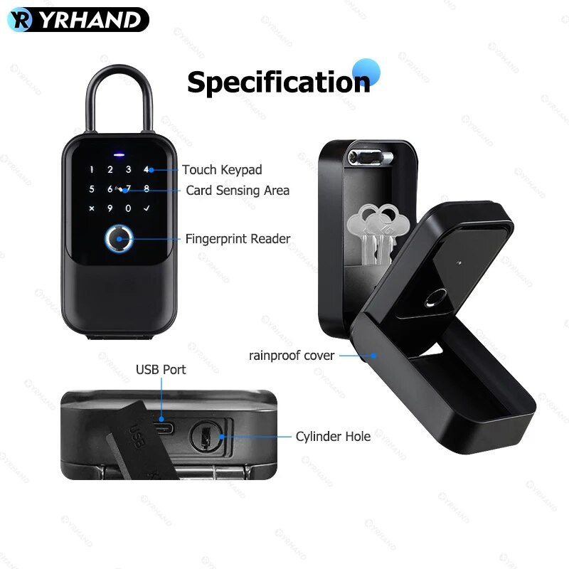 TTlock Smartkey Lock Box Home  - Smart Home Keyestudio review and price