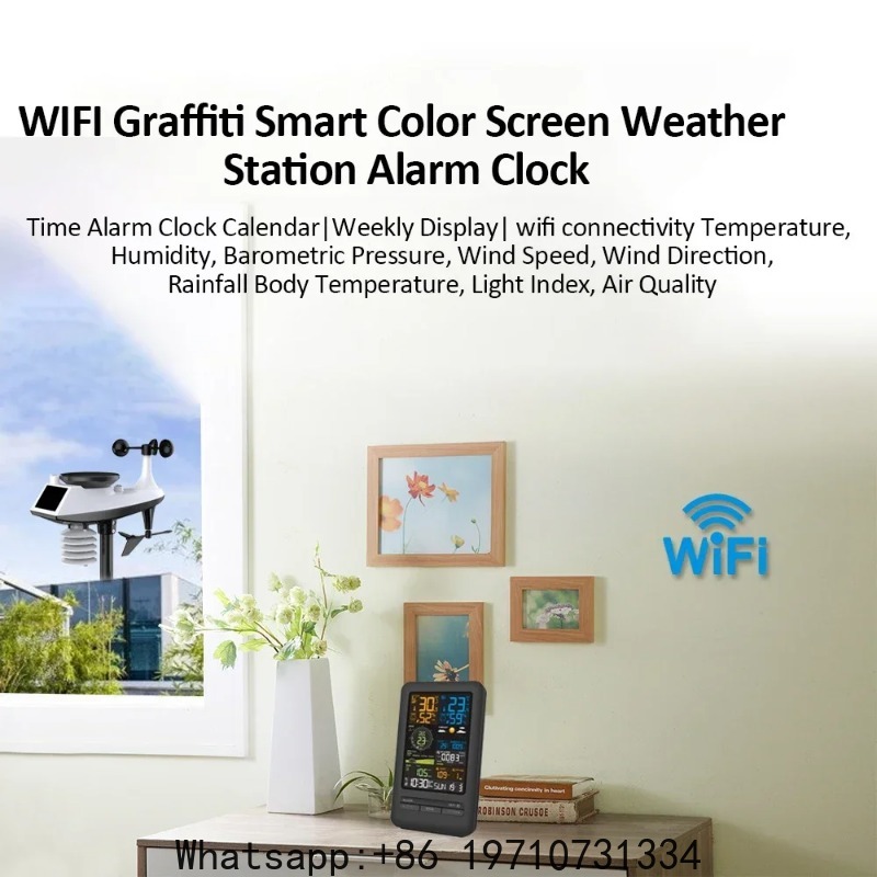 WiFi Smart Weather Station Sma - Smart Home Monitoring review and price