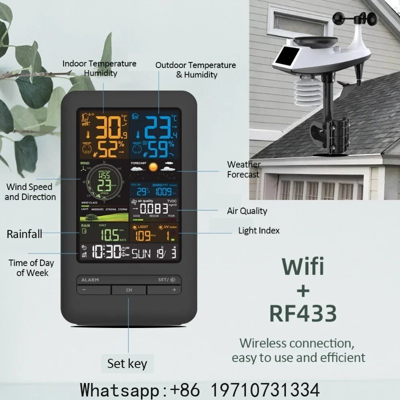 WiFi Smart Weather Station Sma - Smart Home Monitoring review and price