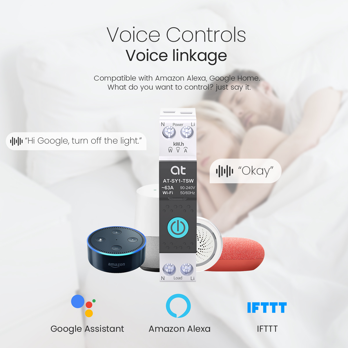 Tuya WiFi Circuit Breaker Smar - Smart Home Voice Control review and price