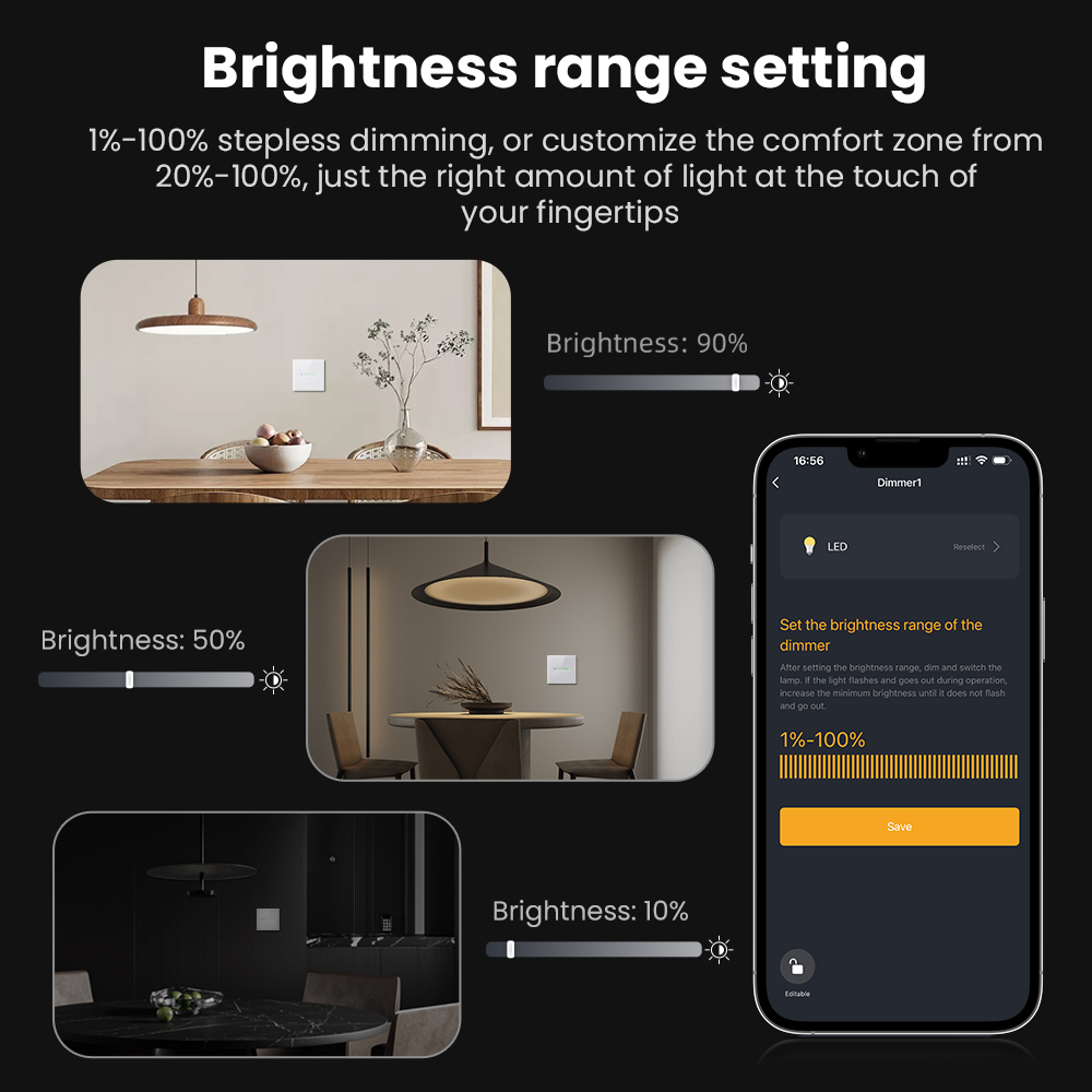 AVATTO WiFi 1/2 Gang Smart Dim - Smart Home Sistem review and price