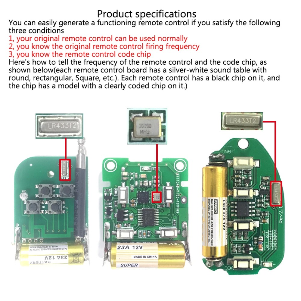 433Mhz RF Remote Control On Of - Smart Home Keyestudio review and price