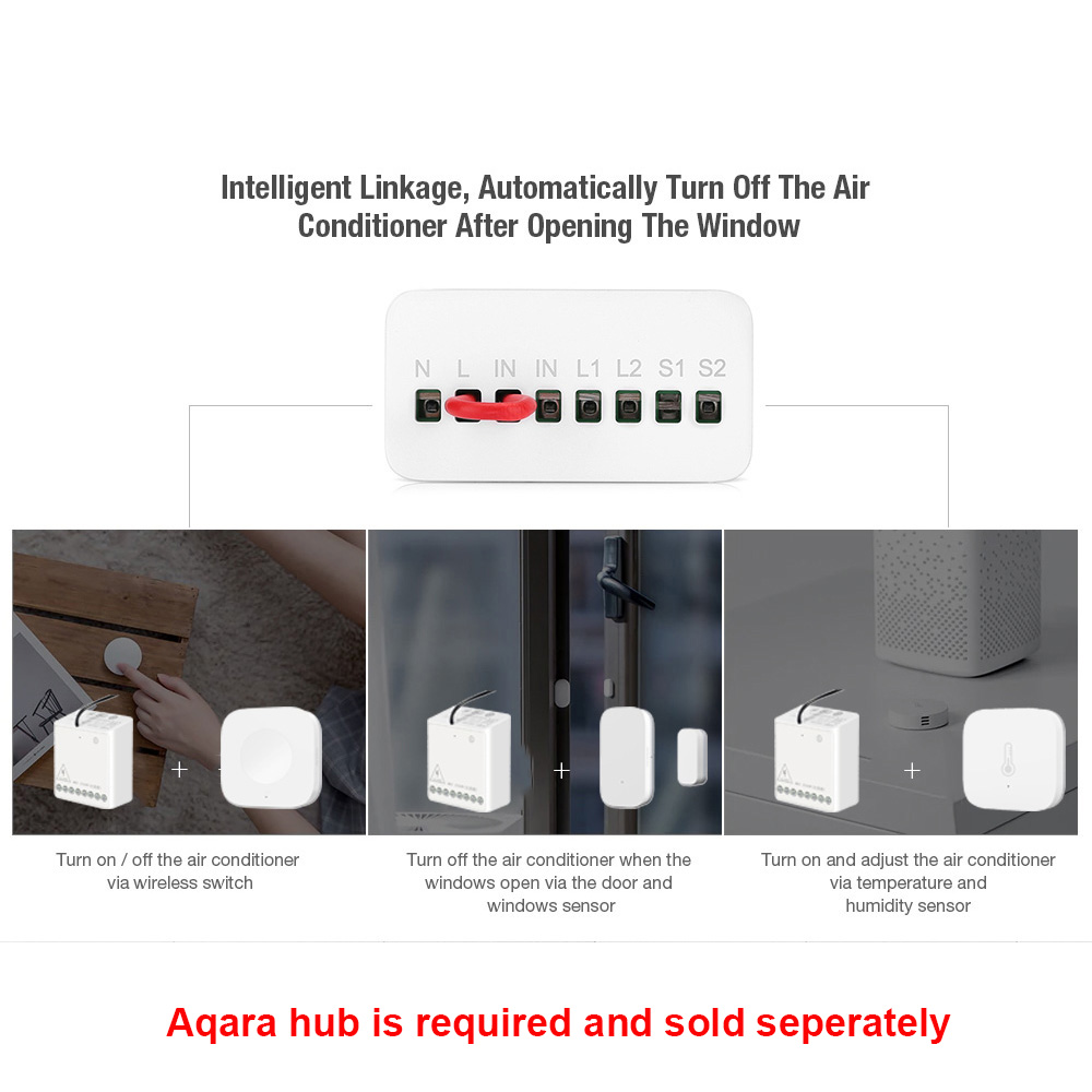 Aqara Two-Way Control Module R - Smart Home Group review and price