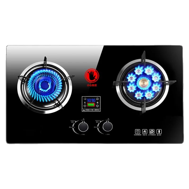 Gas stove with 9-hole dual bur - Smart Home Utensils review and price