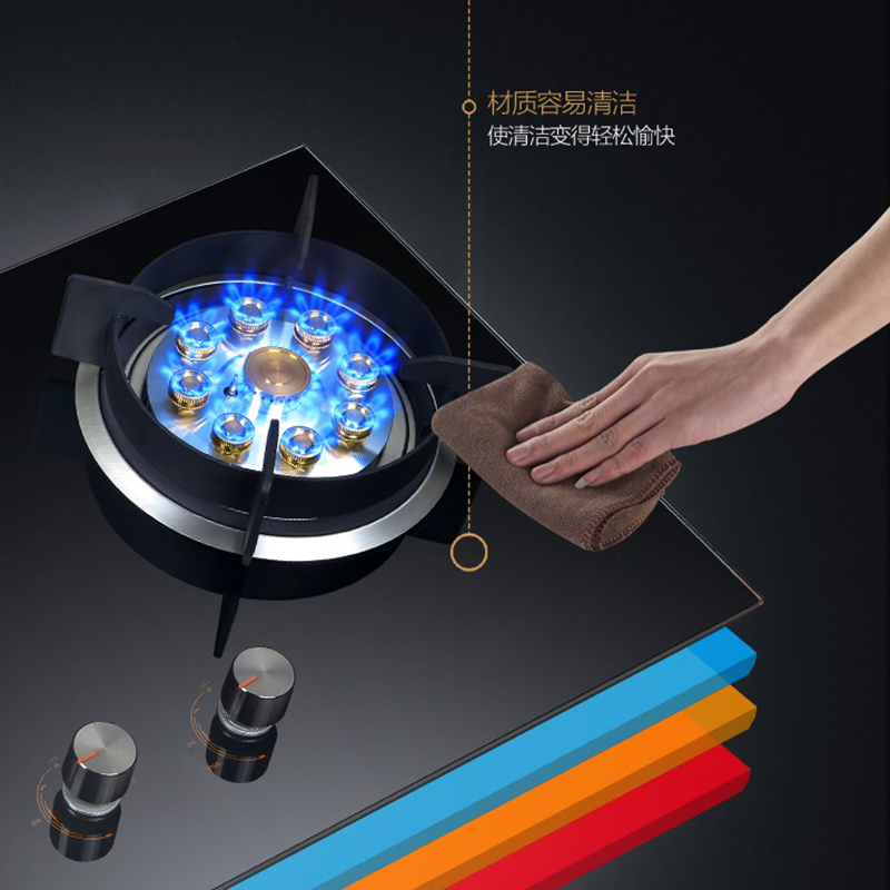 Gas stove with 9-hole dual bur - Smart Home Utensils review and price