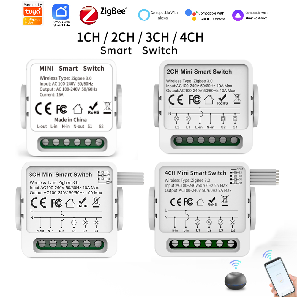 Tuya Zigbee 3.0 Smart Switch 1 - Smart Home Sistem review and price