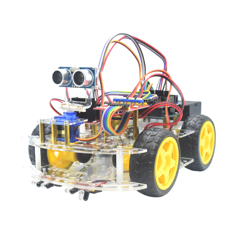 4WD Smart Robot Car Chassis Ki - Smart Home Keyestudio review and price