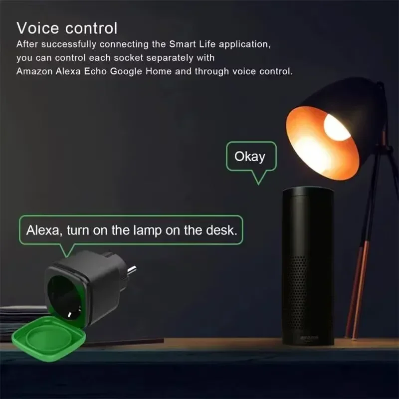 Tuya EU 16A WiFi Smart Waterpr - Smart Home Voice Control review and price