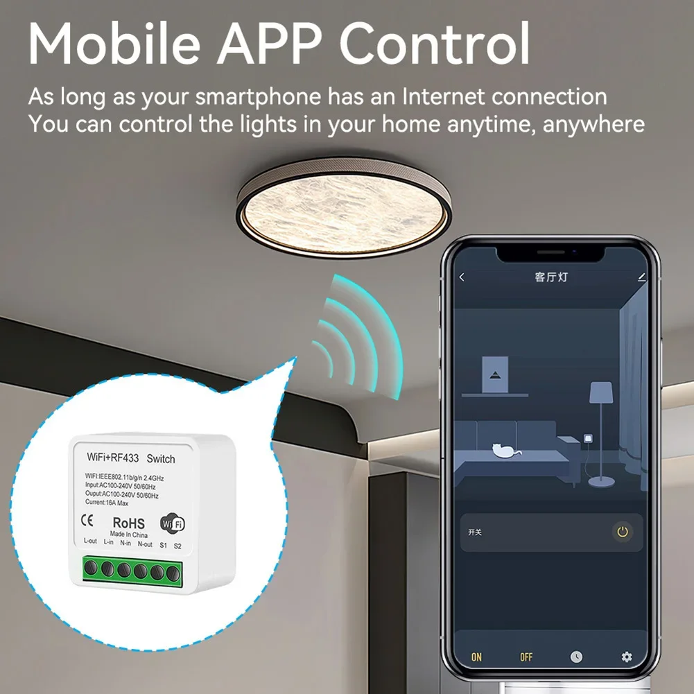 Voice Control Module WiFi RF43 - Smart Home Voice Control review and price