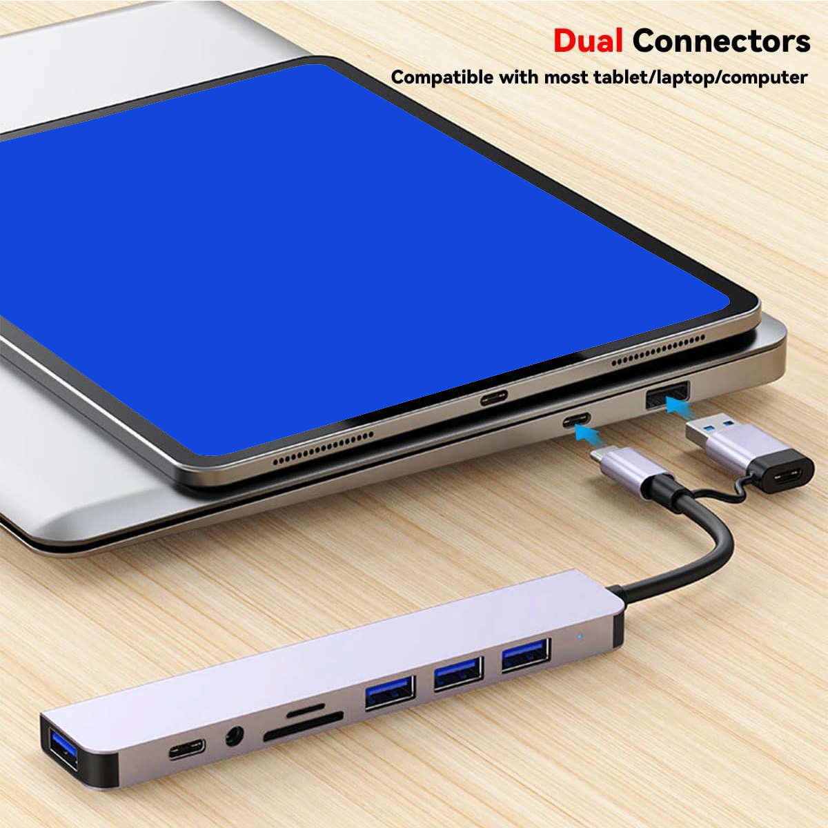 8 In 2 USB C Hub Expander Mult - Smart Home Hub 2 review and price